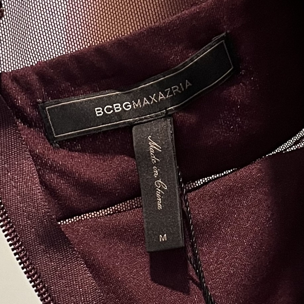 BCBGMaxAzria Gorgeous‎ "Barlow" Mini Dress in Eggplant Sequins  Size Mediu… - Picture 13 of 16